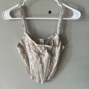 Lace Corset Top